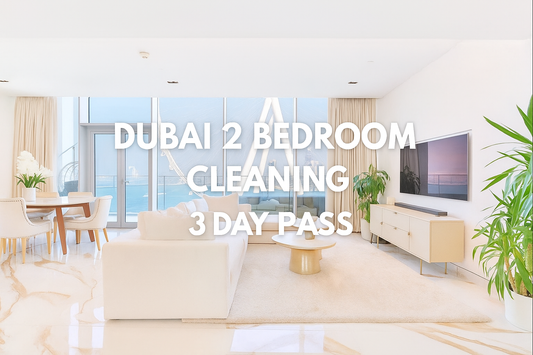 2 Bedroom Dubai Airbnb 3-Day Luxe Cleaning Pass — Use Anytime Within 30 Days