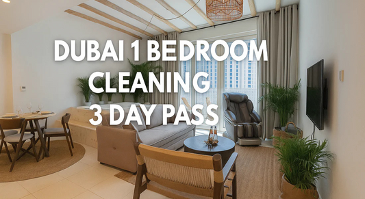 1 Bedroom Dubai Airbnb 3-Day Luxe Cleaning Pass — Use Anytime Within 30 Days